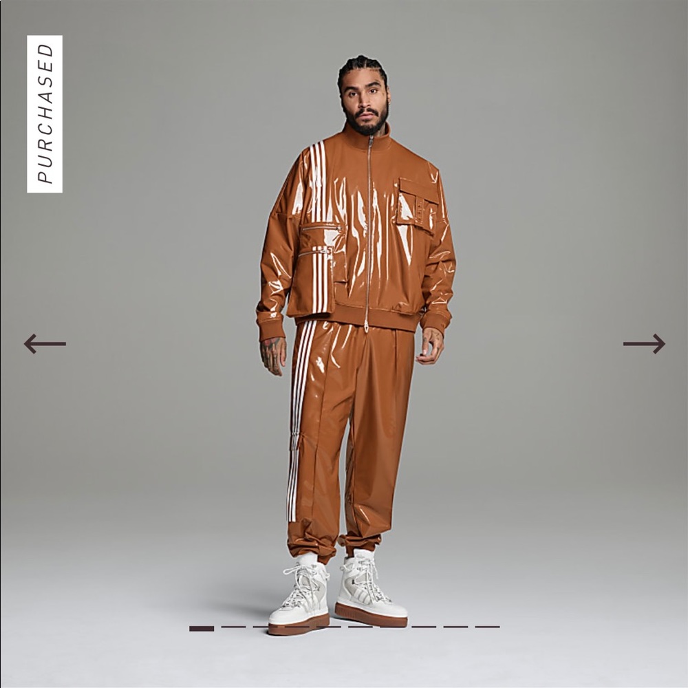 LATEX TRACK PANTS (ALL GENDER) - Picture 4 of 4